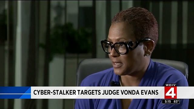 Cyber stalker targets Judge Vonda Evans смотреть онлайн