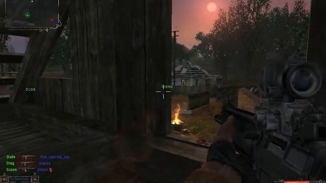 S.T.A.L.K.E.R. Тень Чернобыля мультиплей Деревня новичков смотреть онлайн