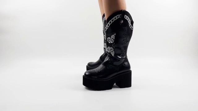 Wedge Platform Mid Boots смотреть онлайн