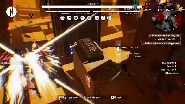DAEMON X MACHINA on X4 860K - RX 460 смотреть онлайн