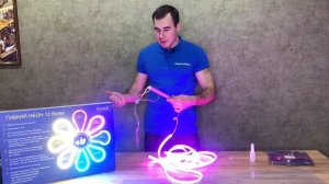 Как сделать вывеску своими руками. из неона или светодиодной ленты. СРАВНИВАЕМ свечение.