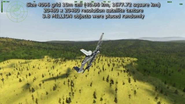 ArmA 2 Terrain 40km With 3.8 Million Objects - Technology Demo смотреть онлайн