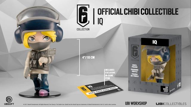 Rainbow Six Siege Chibi Figures - Tachanka, ASH, IQ, SMOKE & Montagne смотреть онлайн