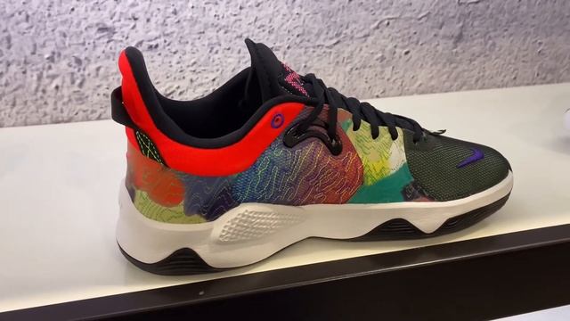 Nike PG 5 “Multi-Color” (Bright Crimson/Black/Fierce Purple) Men’s Shoes - SKU: CW3143-600 смотреть онлайн