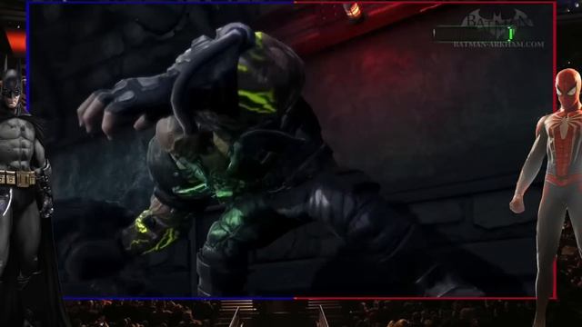 Batman (ARKHAM) VS Spider-Man (PS4) | BATTLE ARENA | Marvel VS DC смотреть онлайн