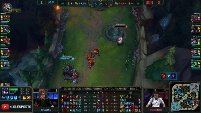 Mysterious Monkeys vs. Schalke 04 - Game 4| EU LCS Spring Promotion Tournament| MM vs. S04 (2018) смотреть онлайн