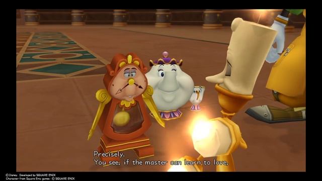 KINGDOM HEARTS 2 Final Mix "beast's castle part 4 Shadow stalker Boss Fight" смотреть онлайн