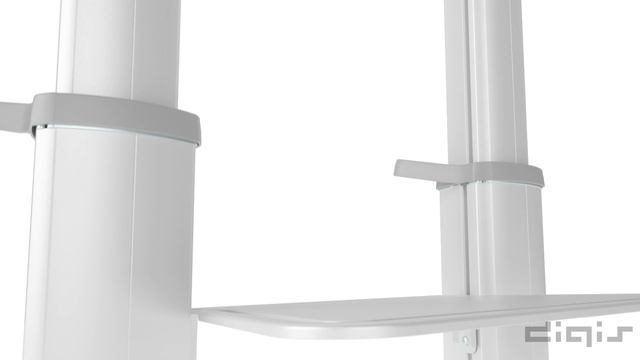 Сборка мобильной стойки для ТВ и панелей Digis DSM-P7106C смотреть онлайн