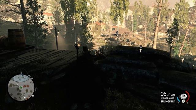 Sniper Elite 4 - Murica Sniper Sim смотреть онлайн