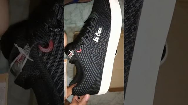 Unboxing | Lee Cooper Casual Shoes | Black Sneakers смотреть онлайн