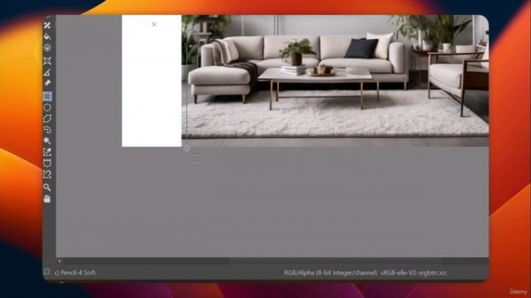 4 - Live paint and refine your 3 -Expanding Horizons-Unleashing the Power of Outpainting in Krita AI