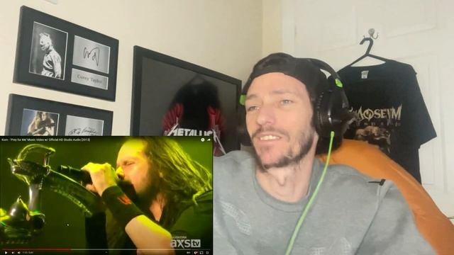 I LOVE THIS TRACK!!! Korn - 'Prey for Me' (REACTION) смотреть онлайн