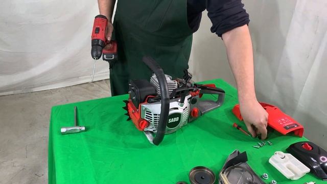 Обзор на бензопилу Sadd 4500S смотреть онлайн
