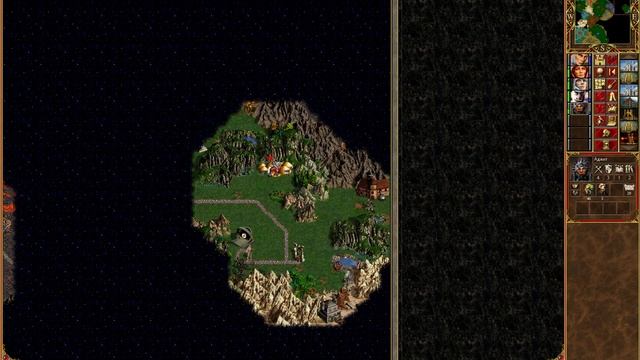 #2. Heroes of Might and Magic III. Cтрим Замок vs Некрополис. смотреть онлайн
