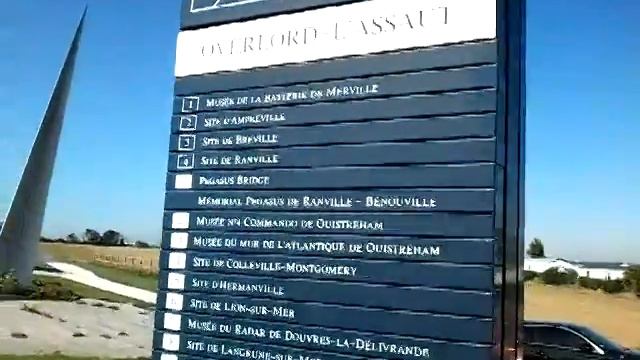 Нормандия.Lion sur mer.План и перечень памятников. смотреть онлайн