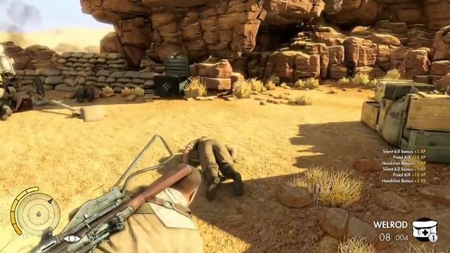 Incredible WW2 Sniper Elite 3 Gameplay PC Walkthrough Part 1 - Afrika (Inspired By theradbrad) смотреть онлайн