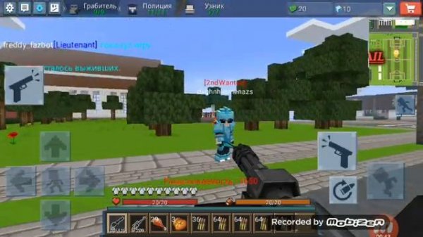 Играем в побег из тюрьмы в Blockman Go с Олегом!!!