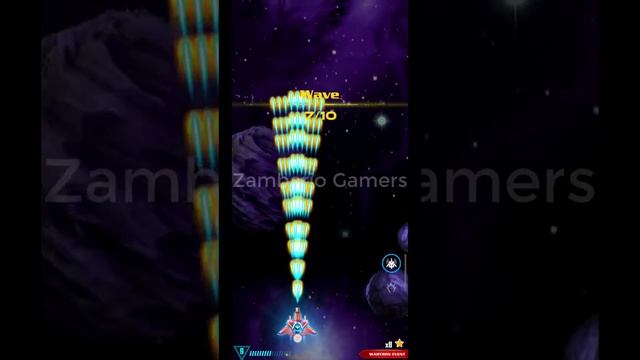 Revenge Of The Wartrons Event 2022 Level 4 Galaxy Attack Alien shooter | Zambario Gamers смотреть онлайн
