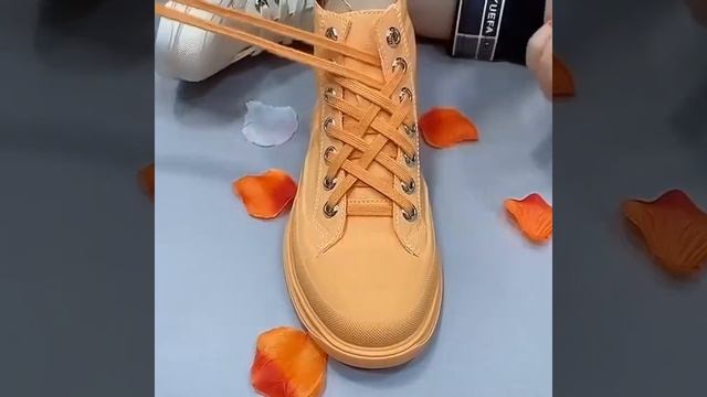 Как красиво завязать шнурки смотреть онлайн