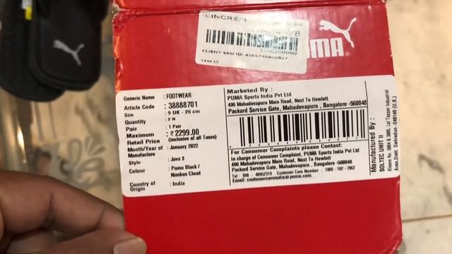 Unboxing Puma Mens Java 3 Flip Flops смотреть онлайн