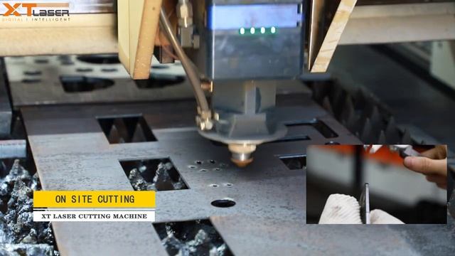 Серия XTLASER GP Высокомощный волоконный лазерный станок для резки смотреть онлайн