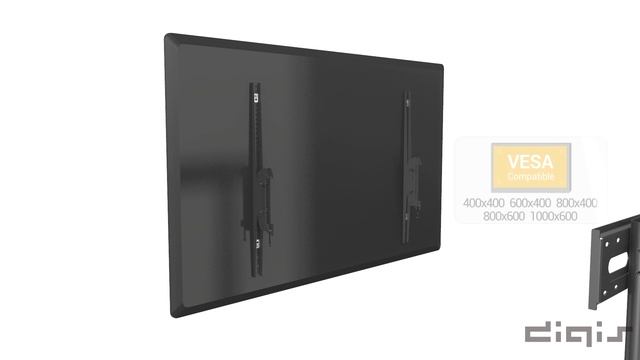 Сборка мобильной стойки со шкафом для ТВ и панелей Digis DSM-P2106CB смотреть онлайн