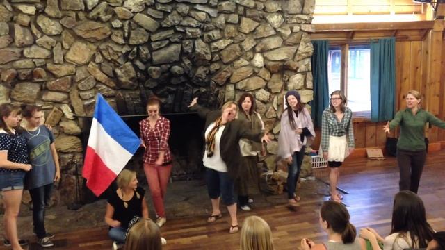 Les Mis song at church retreat! (thanks Abbegirl) смотреть онлайн