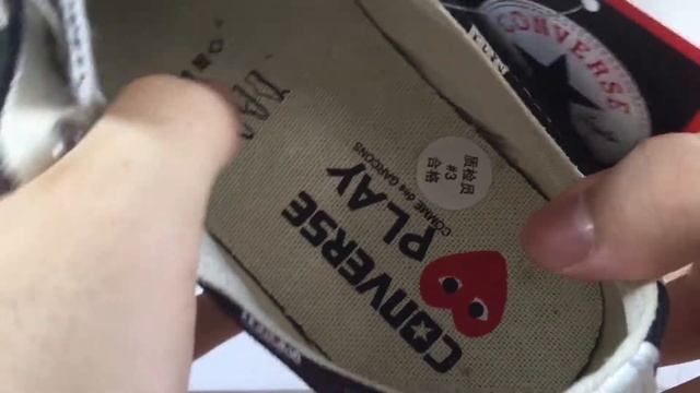 First Impressions of the Comme des Garcons PLAY x Converse Chuck Taylor All Star 70s смотреть онлайн