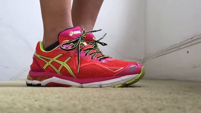 Women's ASICS Gel GT 2000 3 (Cherry Tomato/Flash Yellow/Hot Pink) смотреть онлайн