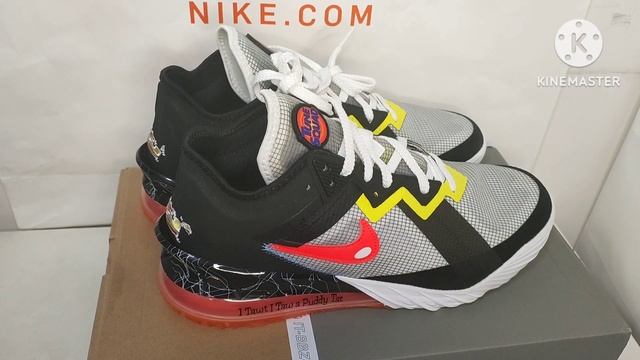 Nike Space Jam x Lebron 18 low EP 'Sylvester x tweety' смотреть онлайн