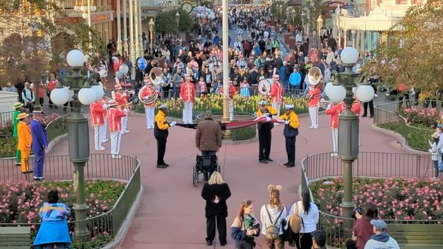 Flag Retreat Ceremony - Magic Kingdom - 1/14/2024