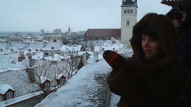 Таллин. Смотровая площадка. смотреть онлайн