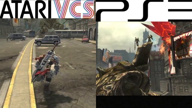 Atari VCS vs PS3 - Darksiders 1 Graphics Comparison #atarivcs #ps3 смотреть онлайн