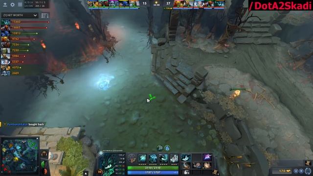 TNC Gabbi - [Outworld Devourer] MIDLANE INSANE DAMAGE vs Meracle [NightStalker] Dota 2 7.21c Rank смотреть онлайн