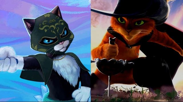 Fearless Hero (Duet Version) Puss in boots and Kitty Softpaws смотреть онлайн