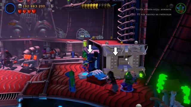LEGO Batman 3 часть 29 фонарная угроза на 100% смотреть онлайн