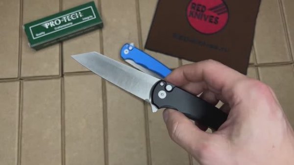 Складной нож Pro-Tech Malibu Reverse Tanto реплика - обзор!