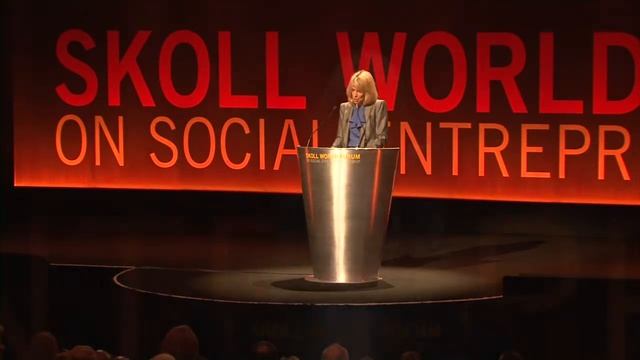 Pamela Hartigan speaks at the closing plenary of the Skoll World Forum 2011 смотреть онлайн