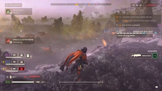 Helldivers 2 | 40+ kills with one strafing run смотреть онлайн