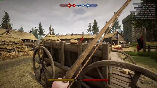 I am a Knight Assaulting the Frontlines! (Mordhau Frontline Full Match) смотреть онлайн