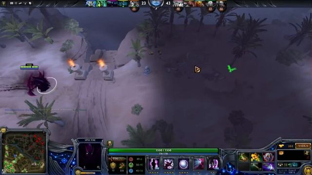 Dota 2 Ночные покатушки Леорик, Снайпре, Спектра Имба смотреть онлайн