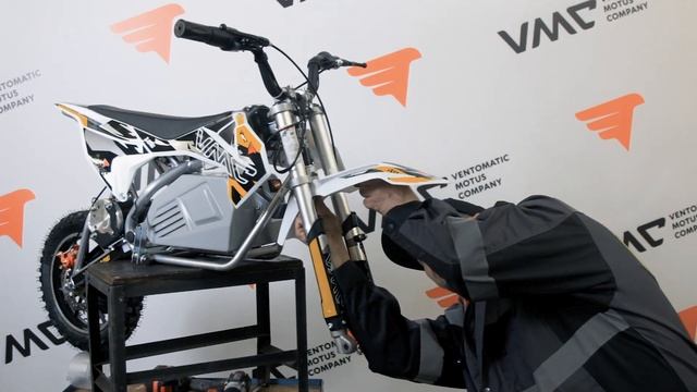 Сборка детского (электрического) пит байка VMC смотреть онлайн