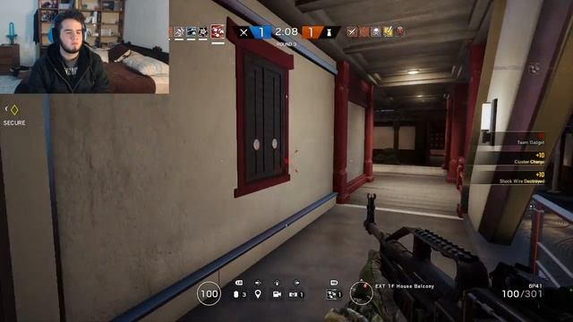 FIRST TIME USING TACHANKA - Rainbow Six Siege смотреть онлайн