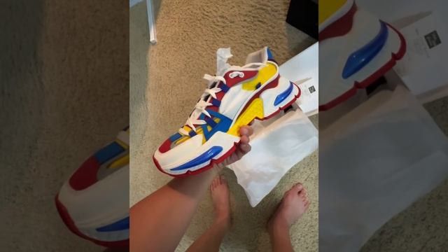 unboxing D@G SNK Airmaster multicolor 🫶✨🤙 смотреть онлайн