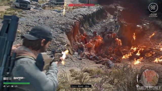 Defeating A Horde In Days Gone (No Commentary) смотреть онлайн