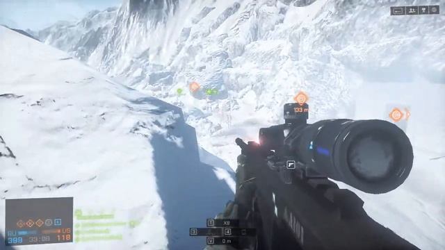 Battlefield 4 - Montage/Gameplay - SNIPER M98B смотреть онлайн