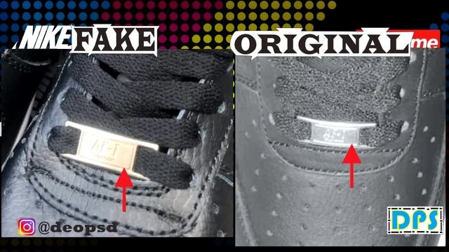 Supreme X Comme Des Garcons X Nike Air Force 1 Low Original & Fake