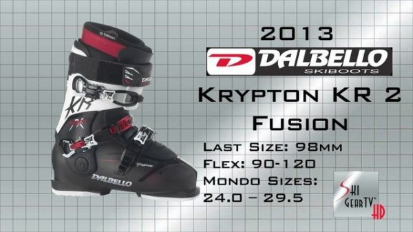 2013 Dalbello Krypton "KR2 Fusion" And Krypton "KR2 Core" Ski Boots