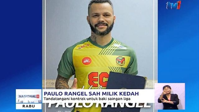 PAOLO RANGEL SAH MILIK KEDAH TANDATANGANI KONTRAK UNTUK BAKI SAINGAN LIGA[23 MEI 2018] смотреть онлайн