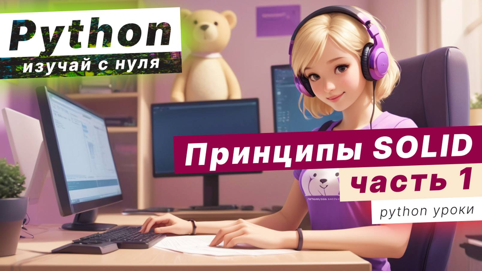 Принципы SOLID в Python / S - Single Responsibility / O - Open Closed смотреть онлайн